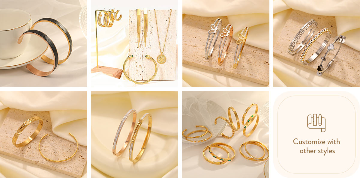 Stainless Steel Gold Plating Bracelet