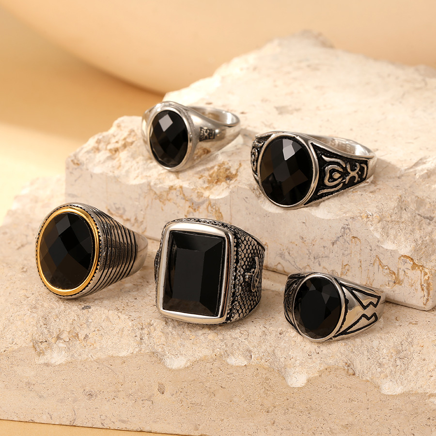 Wholesale Custom Factory Direct Stainless Steel Casting Men's Ring