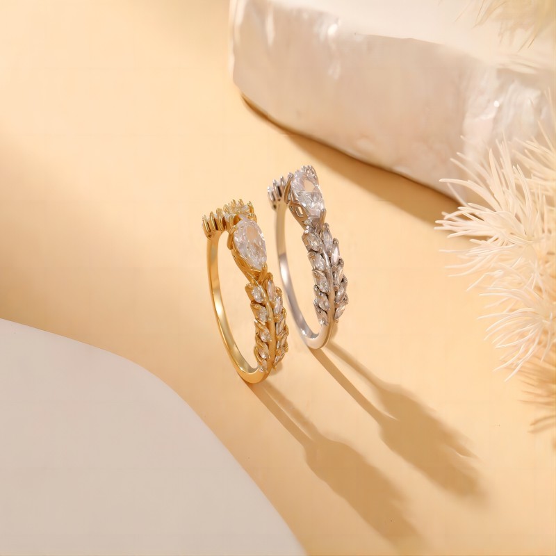 925 Sterling Silver Ring Fashionable And Exquisite Cubic Zirconia Ring