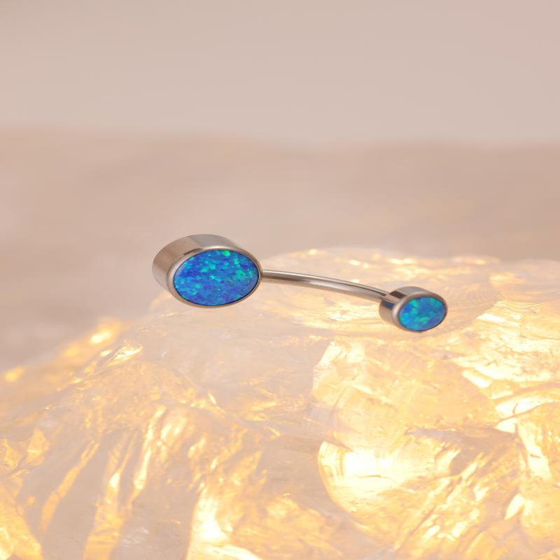  New arrival body jewelry navel piercing with big zircon