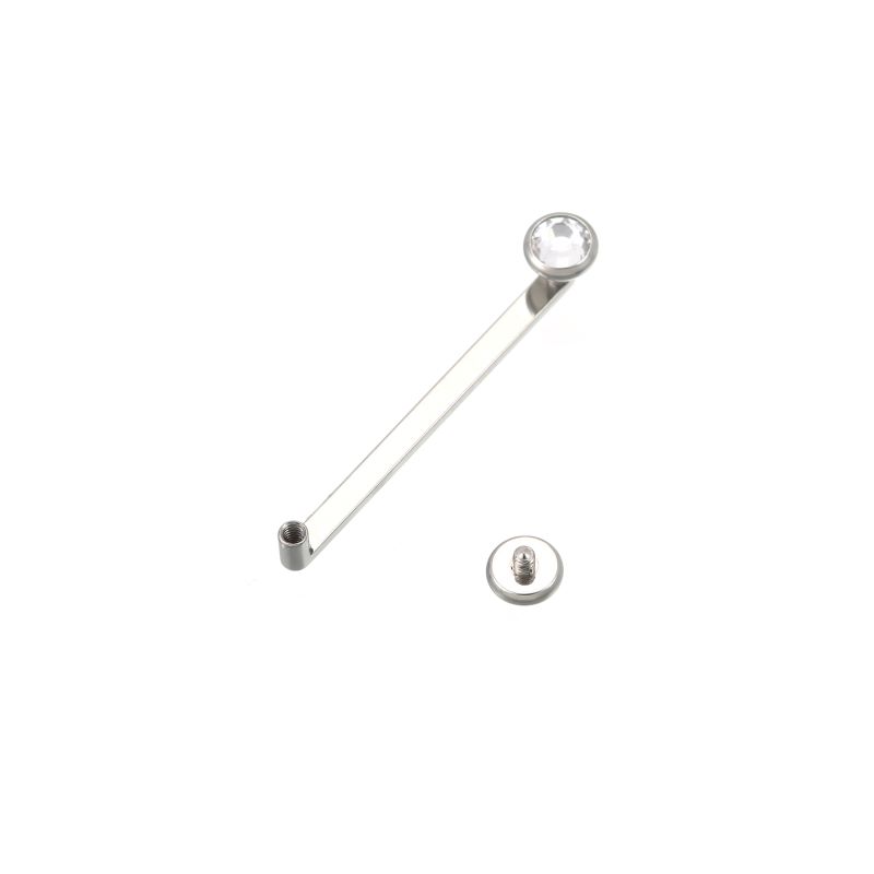  New arrival body jewelry navel piercing with big zircon