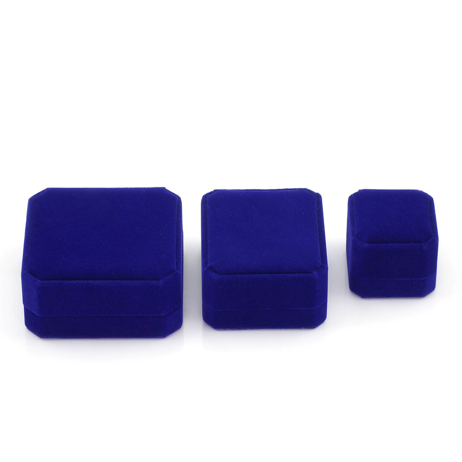 Manufacturers wholesale flannelette jewelry packaging box necklace earrings ring bracelet pendant 