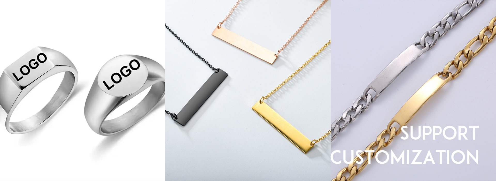 Engraved jewelry