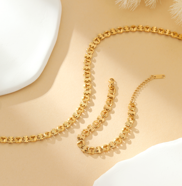 New fashion special pure stainless steel chain custom